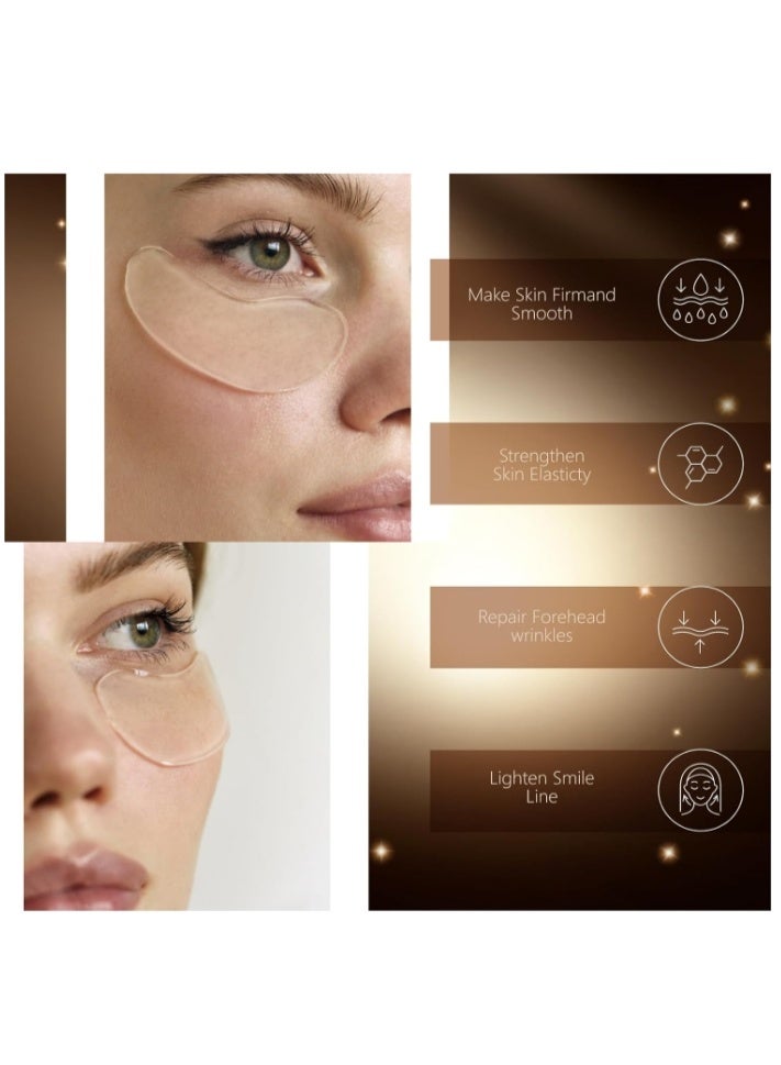 OASIS-TH Reusable Silicone Face Patch Set - 6 Wrinkle Patches for Overnight Fine Line & Crease Flattening - Forehead, Under-eye and Smile Lines Repair - Image 5